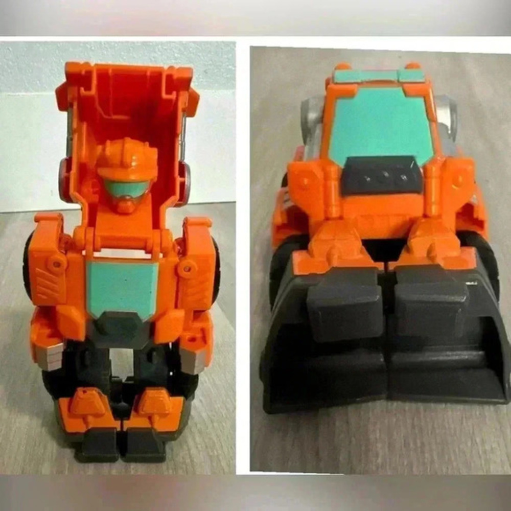 Playskool‎ Heroes Transformers Toy Rescue Bots Wedge the Construction Bot